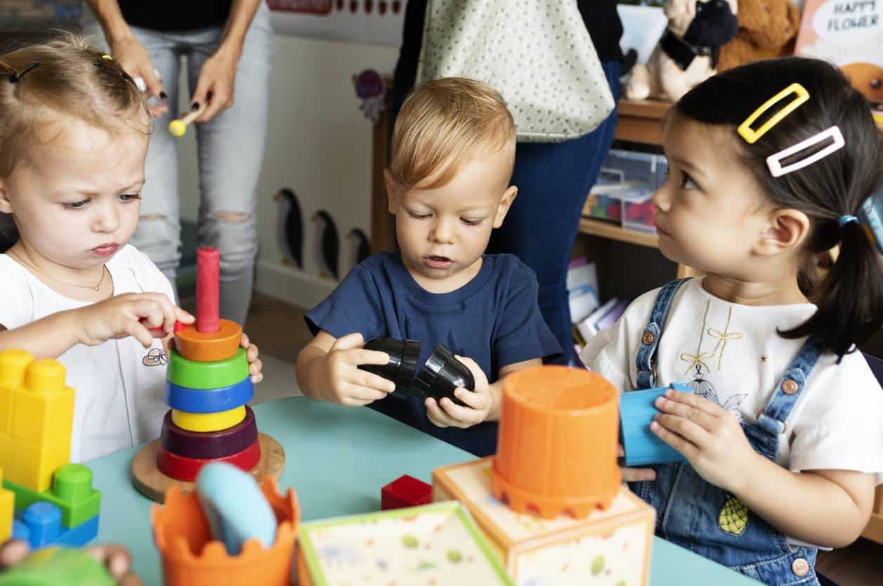 Bébés à la crèche